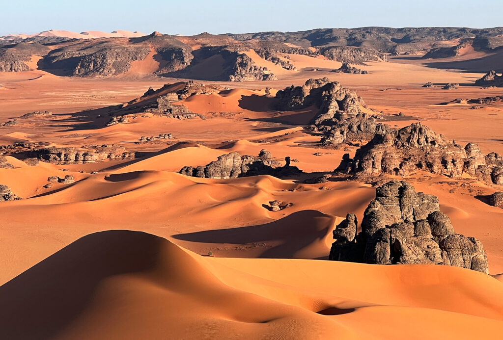 Travel to Algeria: surreal landscapes of the Tadrart Acacus, rock paintings of Tassili n'Ajjer, Sahara desert tour and Tuareg culture