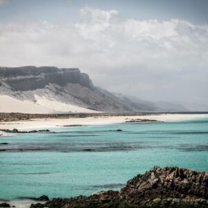 Paesaggio incontaminato dell'isola di Socotra, Yemen